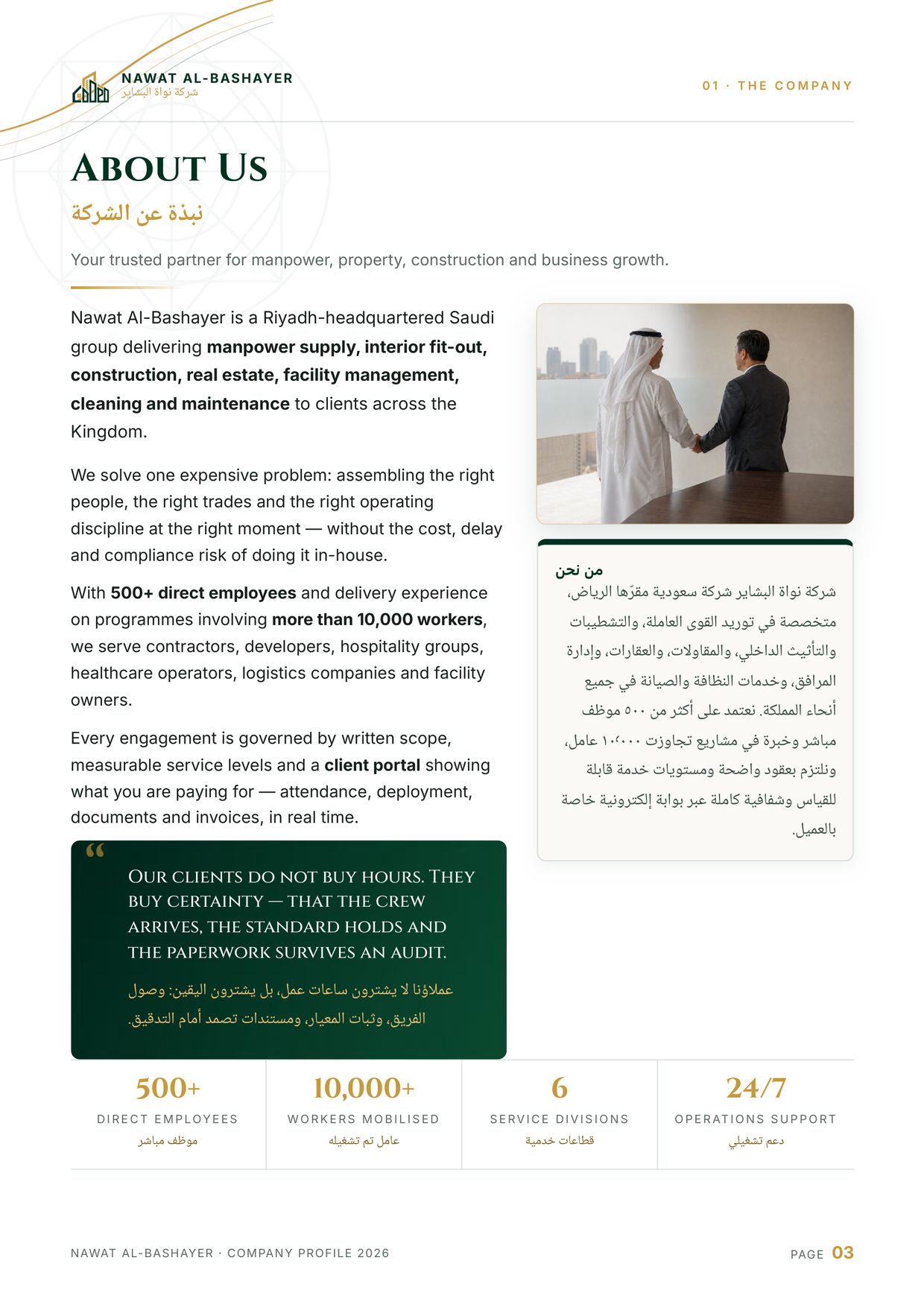 Company profile — page 3 of 52