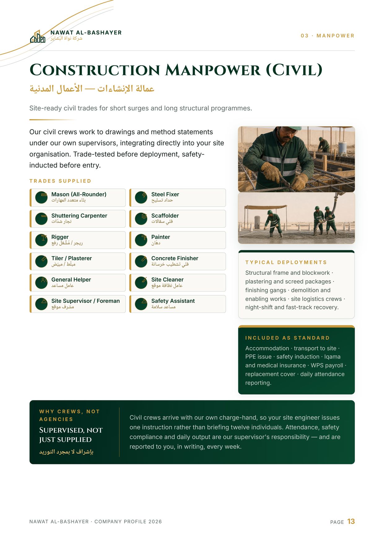 Company profile — page 13 of 52
