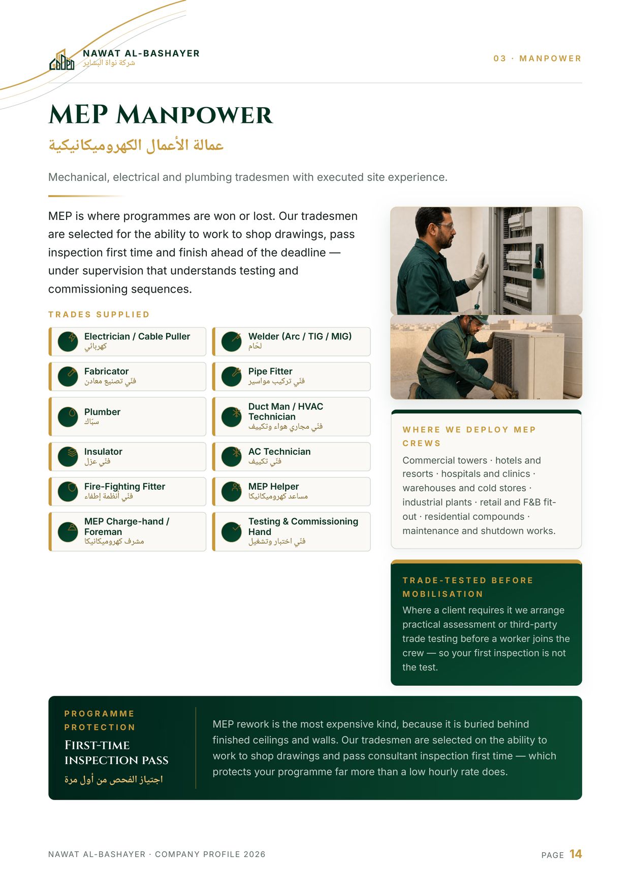 Company profile — page 14 of 52